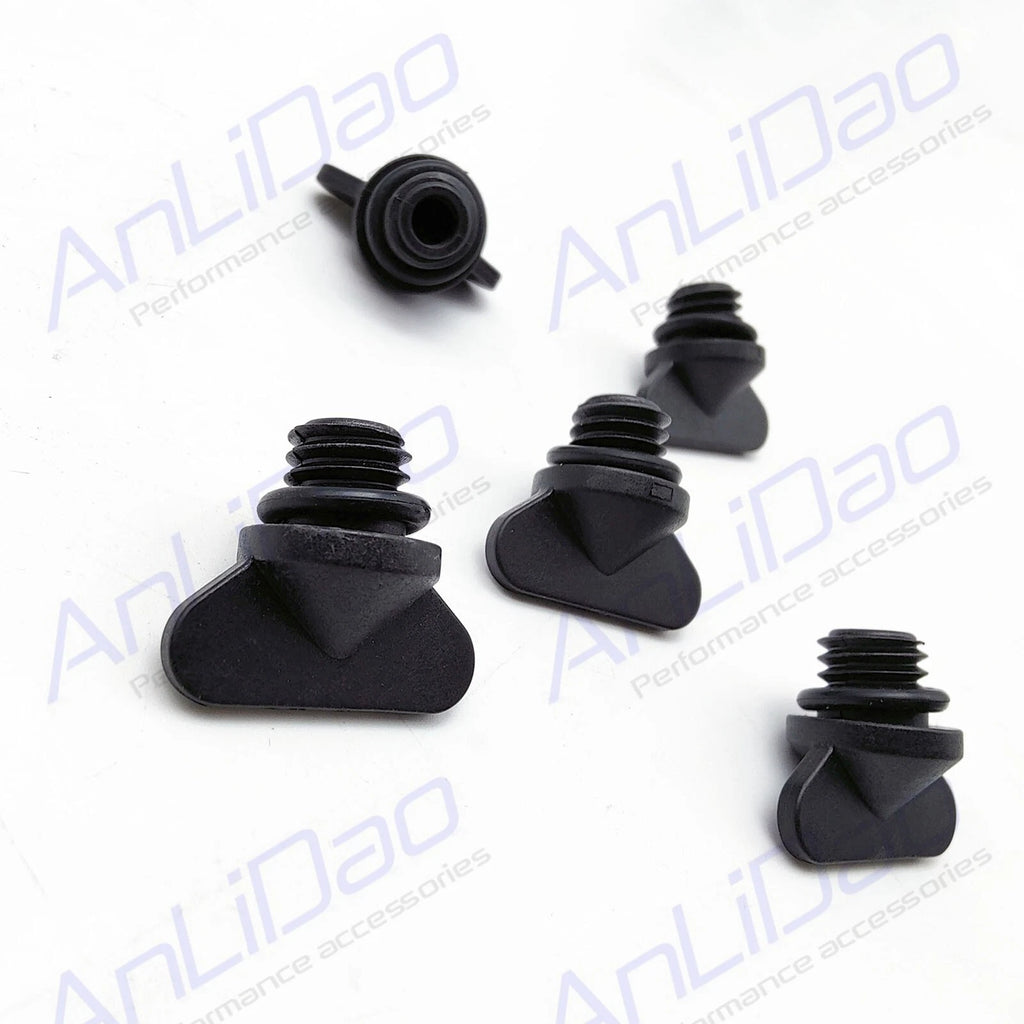 Set of 5 Drain Plug Screws for MerCruiser Manifold & Block (22-806608A02, 18-4226)