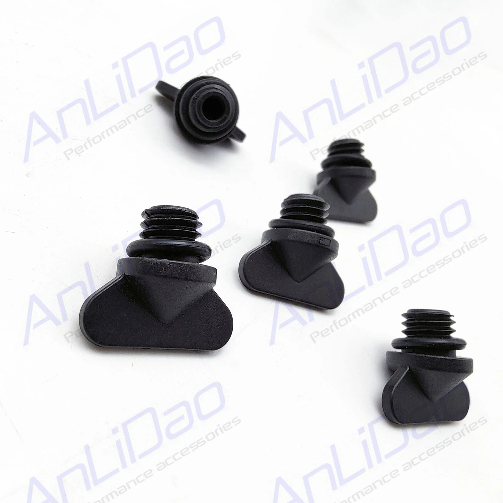 Set of 5 Drain Plug Screws for MerCruiser Manifold & Block (22-806608A02, 18-4226)