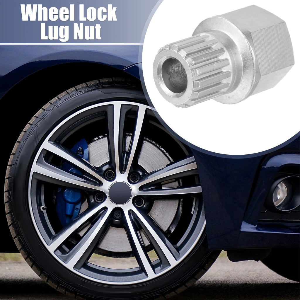 61/16PT Anti Theft Wheel Lock Key for VW Audi 