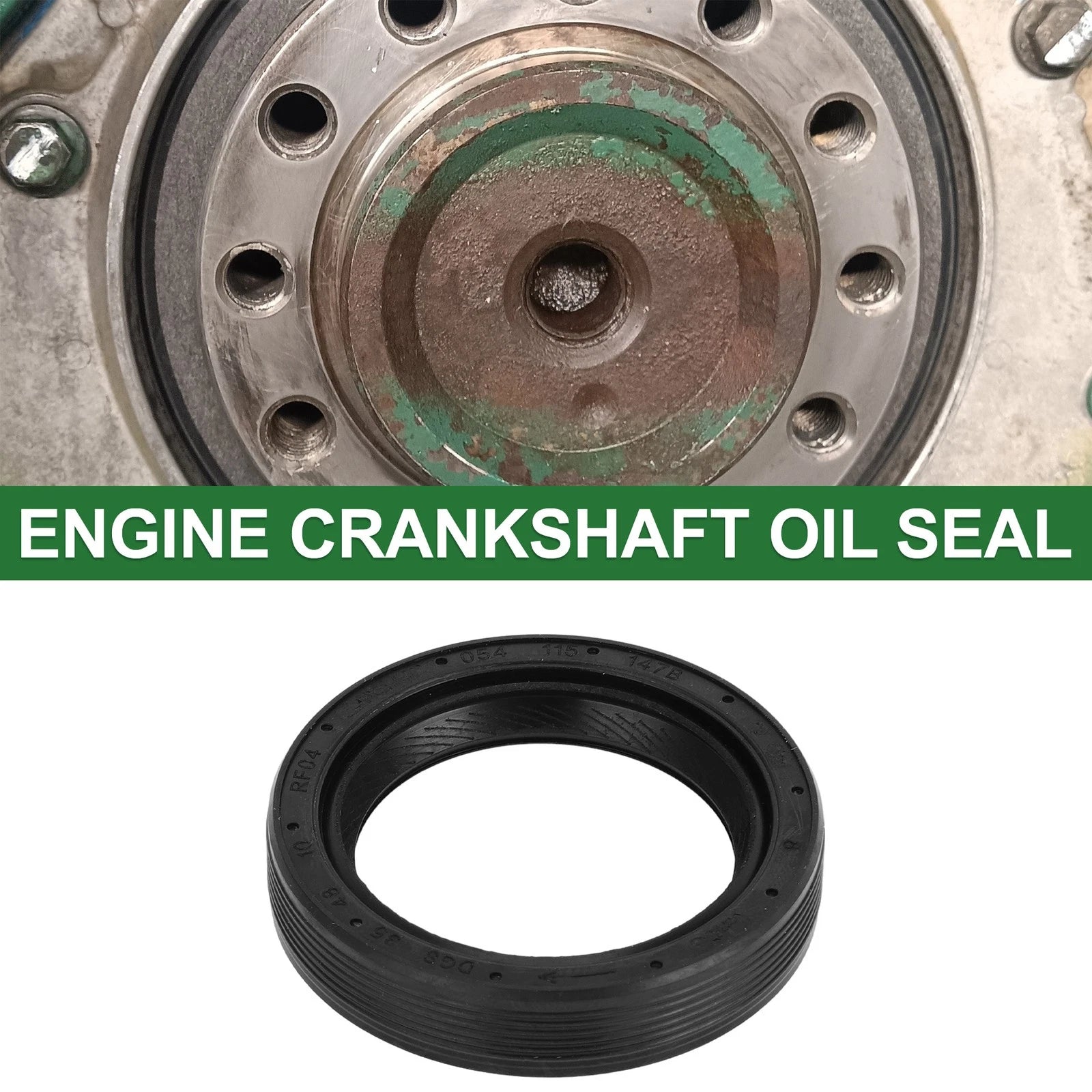 1 Pc Front Crankshaft Oil Seal for Volkswagen Passat (1993–1998) No. 054115147B