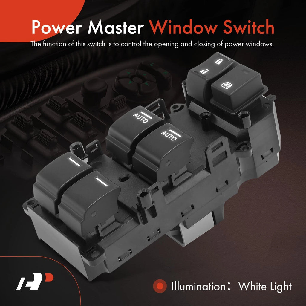 Front Left Power Window Switch for Honda Pilot (2009-2011)