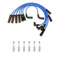 NGK Wire Set & 6 G-Power Platinum Spark Plugs for Silverado 1500 (1999–2006)