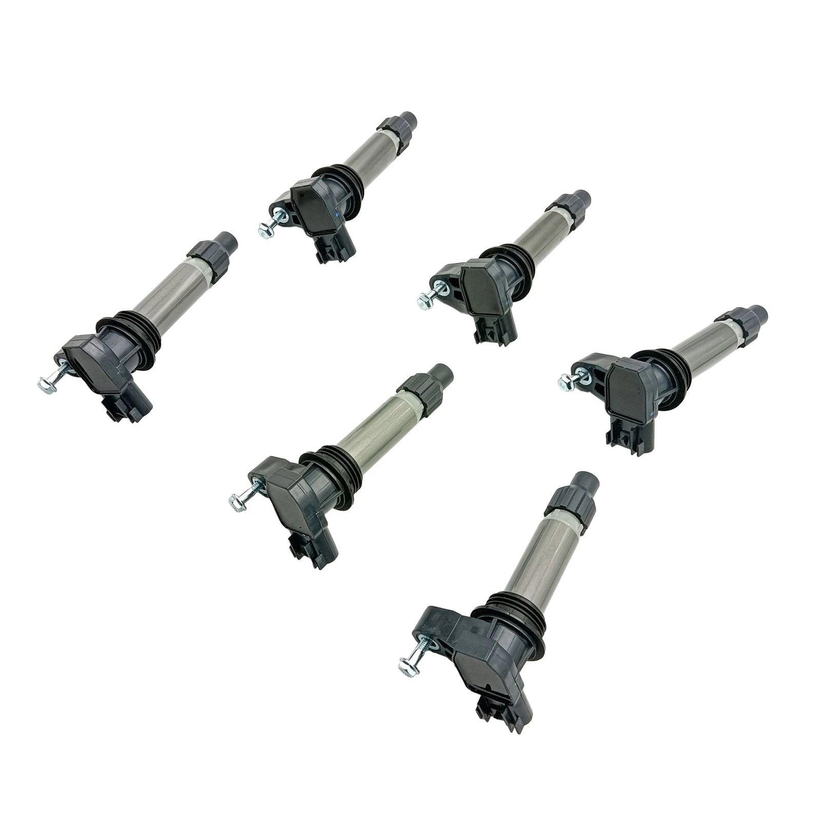 Ignition Coils Kit (6) for Chevrolet Impala Equinox GMC Acadia (UF569, D515C)