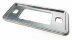Front Amber LED Side Markers Pair with Aluminum Low Bezels for Ford Bronco (1970–1977)