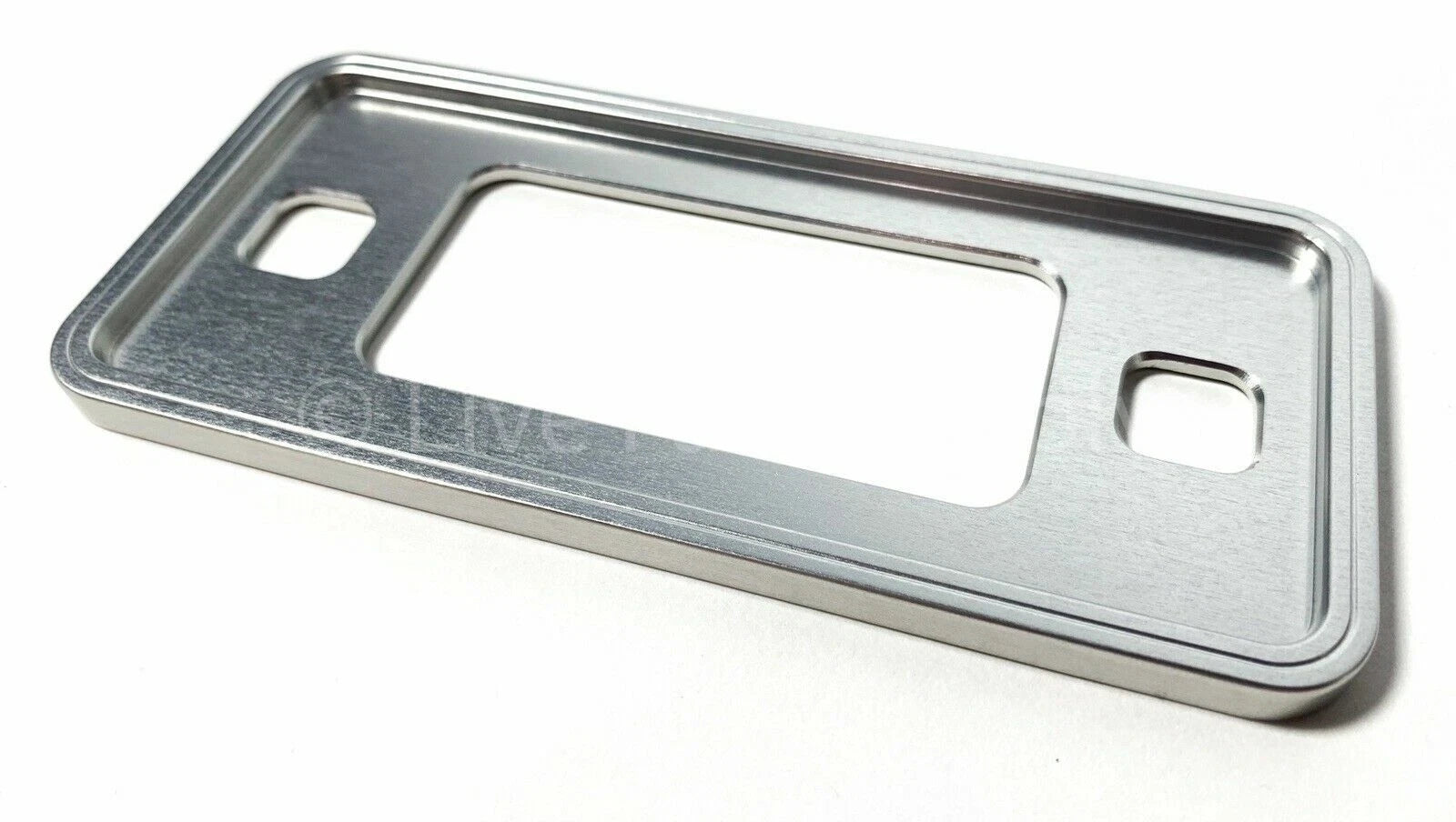Front Amber LED Side Markers Pair with Aluminum Low Bezels for Ford Bronco (1970–1977)