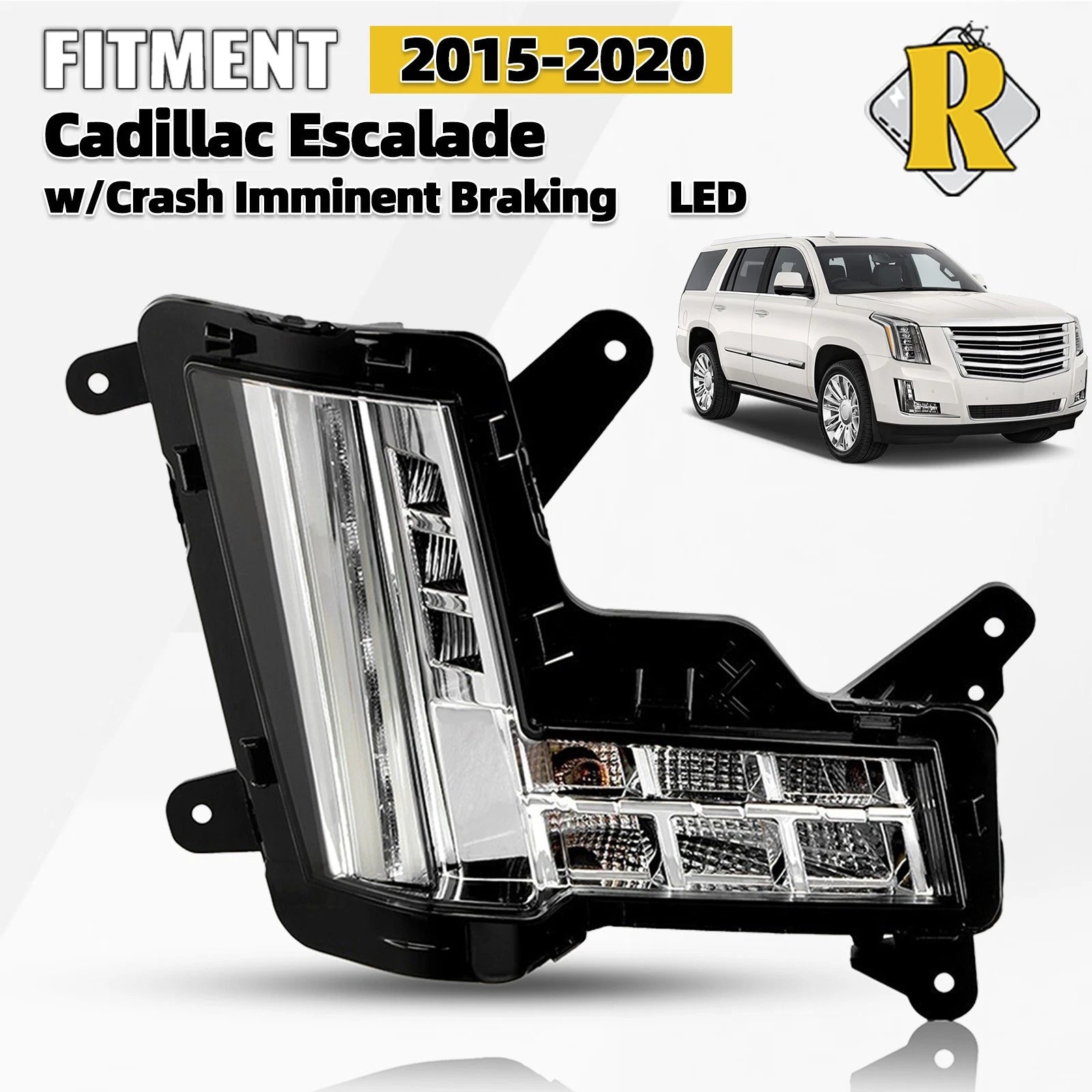 LED Fog Light Lamp for Cadillac Escalade (2015–2020) - Passenger