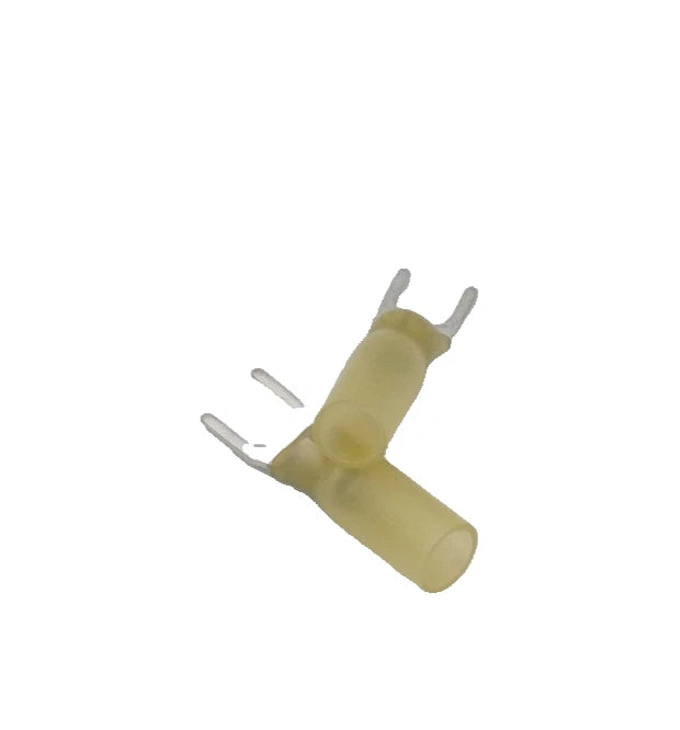 30-Pack Heat Shrink Electrical Fork Terminal Connector #6 12-10 AWG