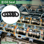 Set of 5 Oil Seal Rotary Shaft Seal NBR Rubber 38x62x8mm