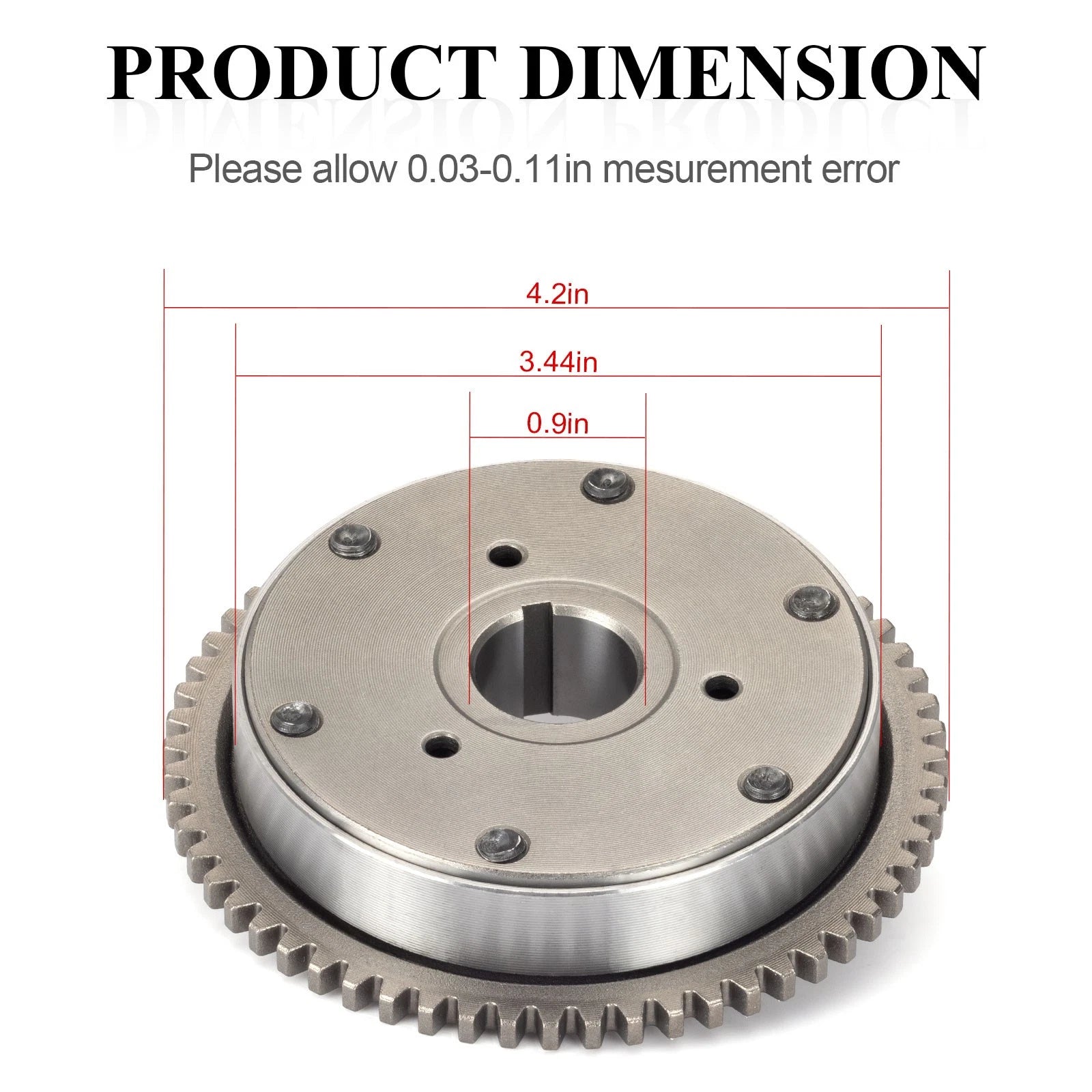 One Way Starter Clutch Gear for Polaris Ranger RZR 170 (2009–2021)