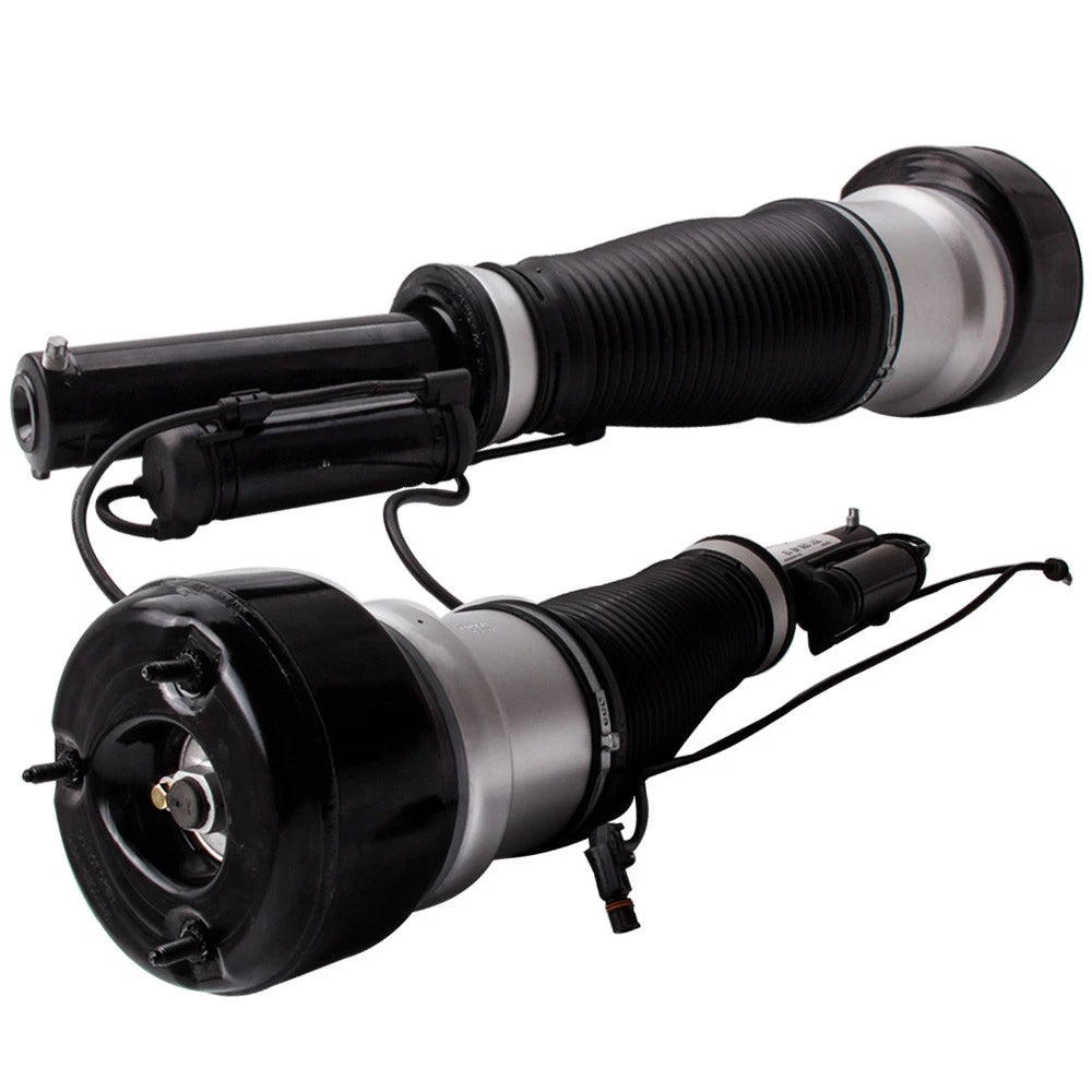 2 Front Air Suspension Struts + Compressor Kit for Mercedes W221 (2007-2013)