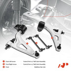 Set of 4 Front Lower Control Arms with Ball Joints for Mercury Ford