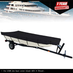 Jon Boat Cover for 16ft Jon Boat (Black)