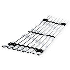 Tow Hook Bumper Grill for GMC Yukon/XL (2007-2014) Stainless Silver