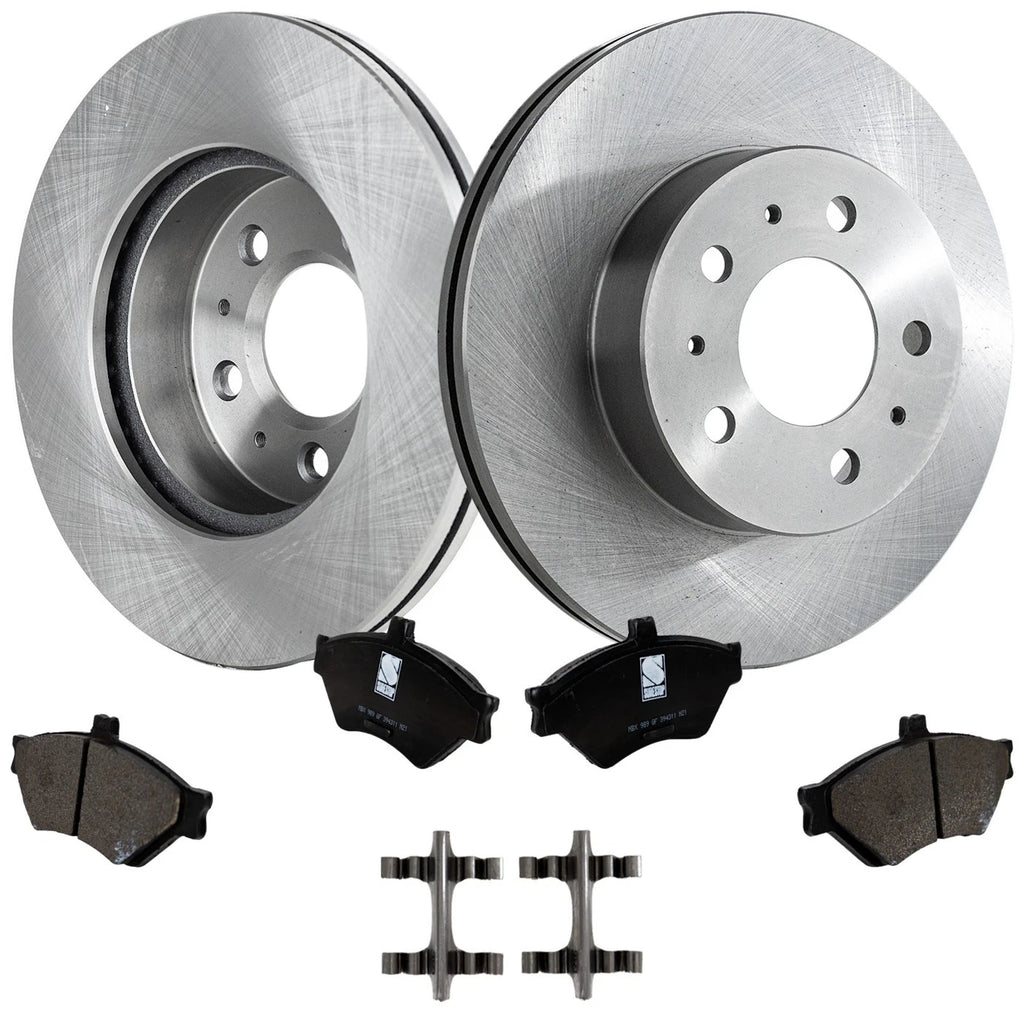 Brake Disc Rotors and Pads Kit for Ford Crown Victoria Grand Marquis (1995–1997)
