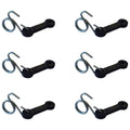 Pack of 6 Bagger Latch Strap & Hook for Craftsman Grass Catcher (160793)