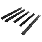 Set of 5 Truck Bed Floor Support Crossmembers Rails for Ford F150 (1977–2016)