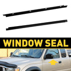 2X Front Door Weatherstrip Window Moulding Trim Seal for Toyota Tacoma (1995–2004)