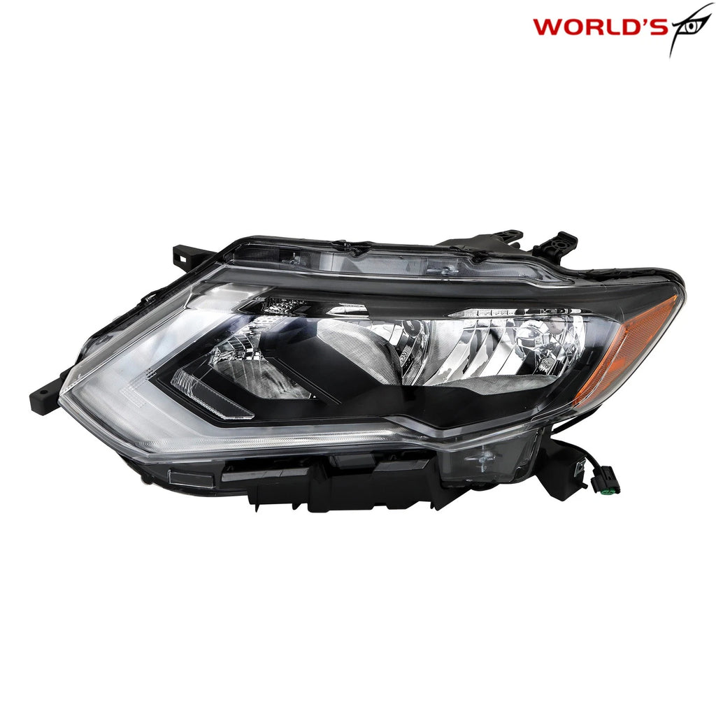 Halogen Headlight Assembly for Nissan Rogue (2017–2019) Driver Side