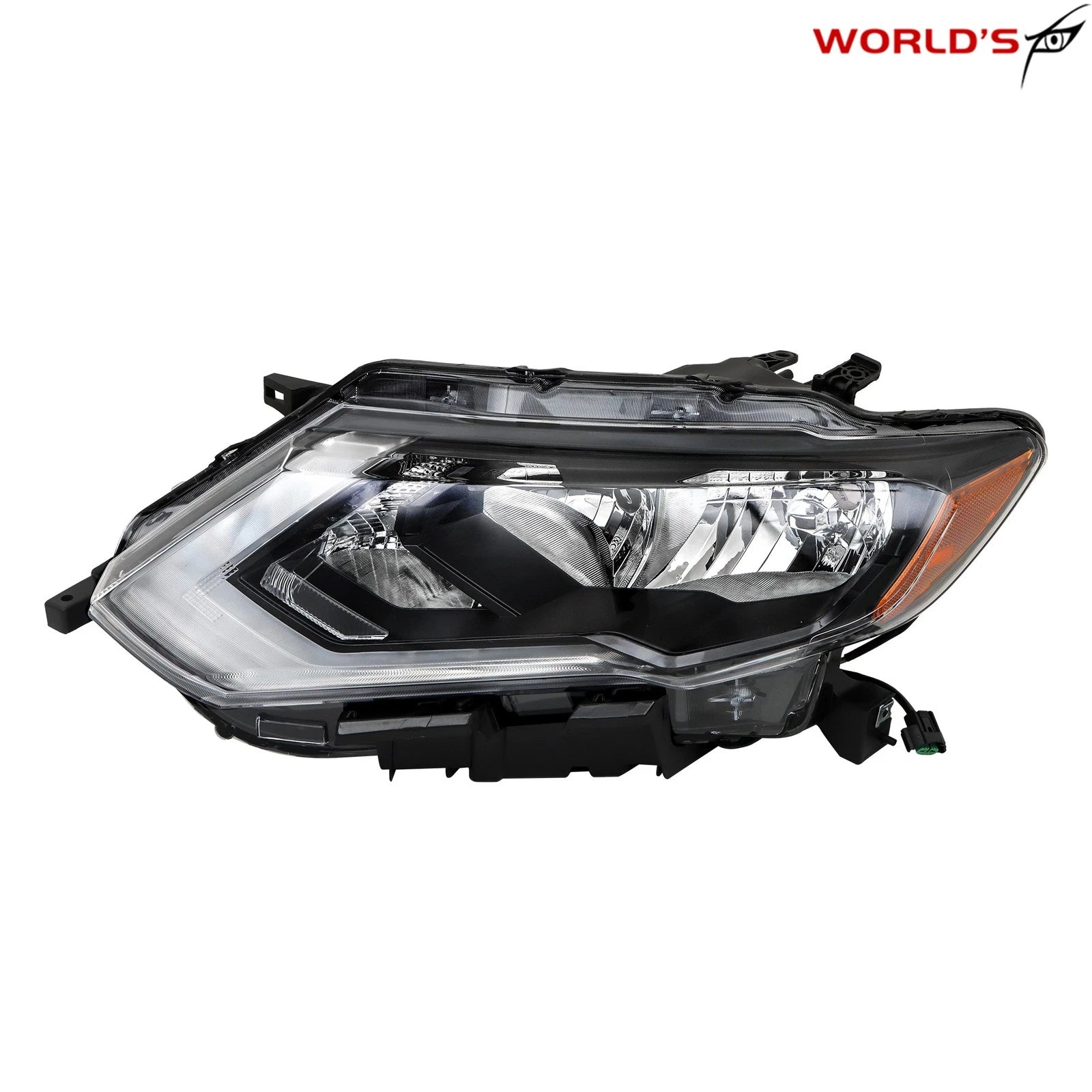 Halogen Headlight Assembly for Nissan Rogue (2017–2019) Driver Side