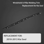 Set of 2 Windshield A-Pillar Trim Molding for Kia Soul (2010–2013) 861702K500