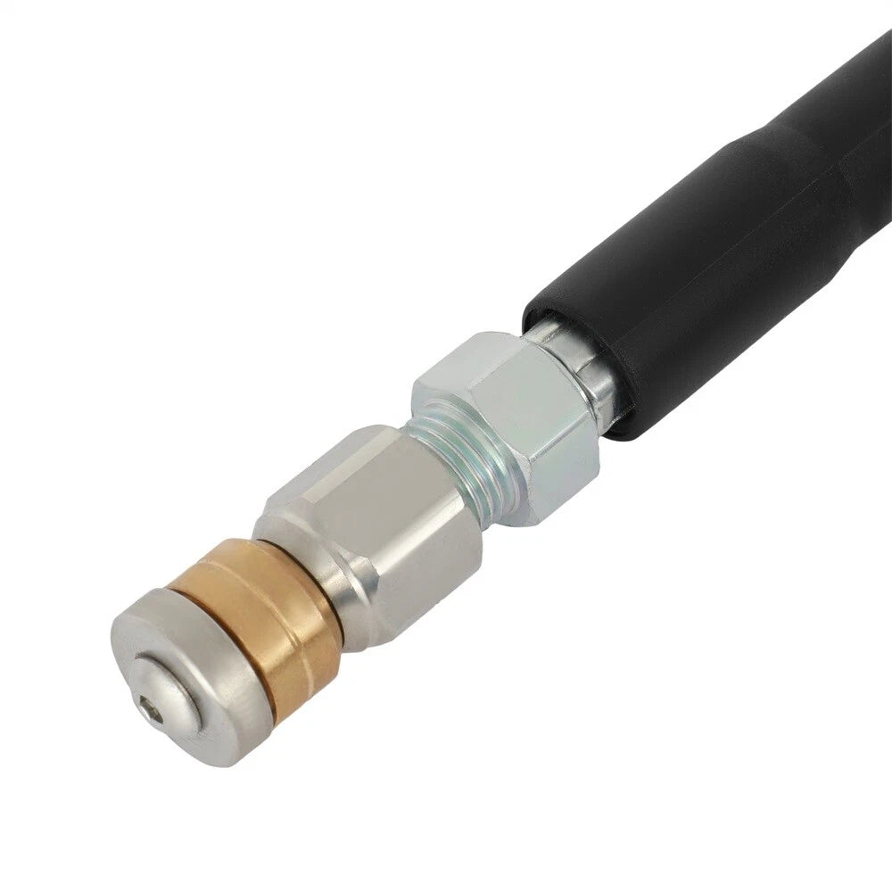 Drain Cleaning Hose Kit for Pressure Washer (100FT, 1/4" M-NPT)