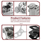 Cylinder Head & Cover & Top End Gaskets for Honda Rancher TRX 420 (2007–2014)
