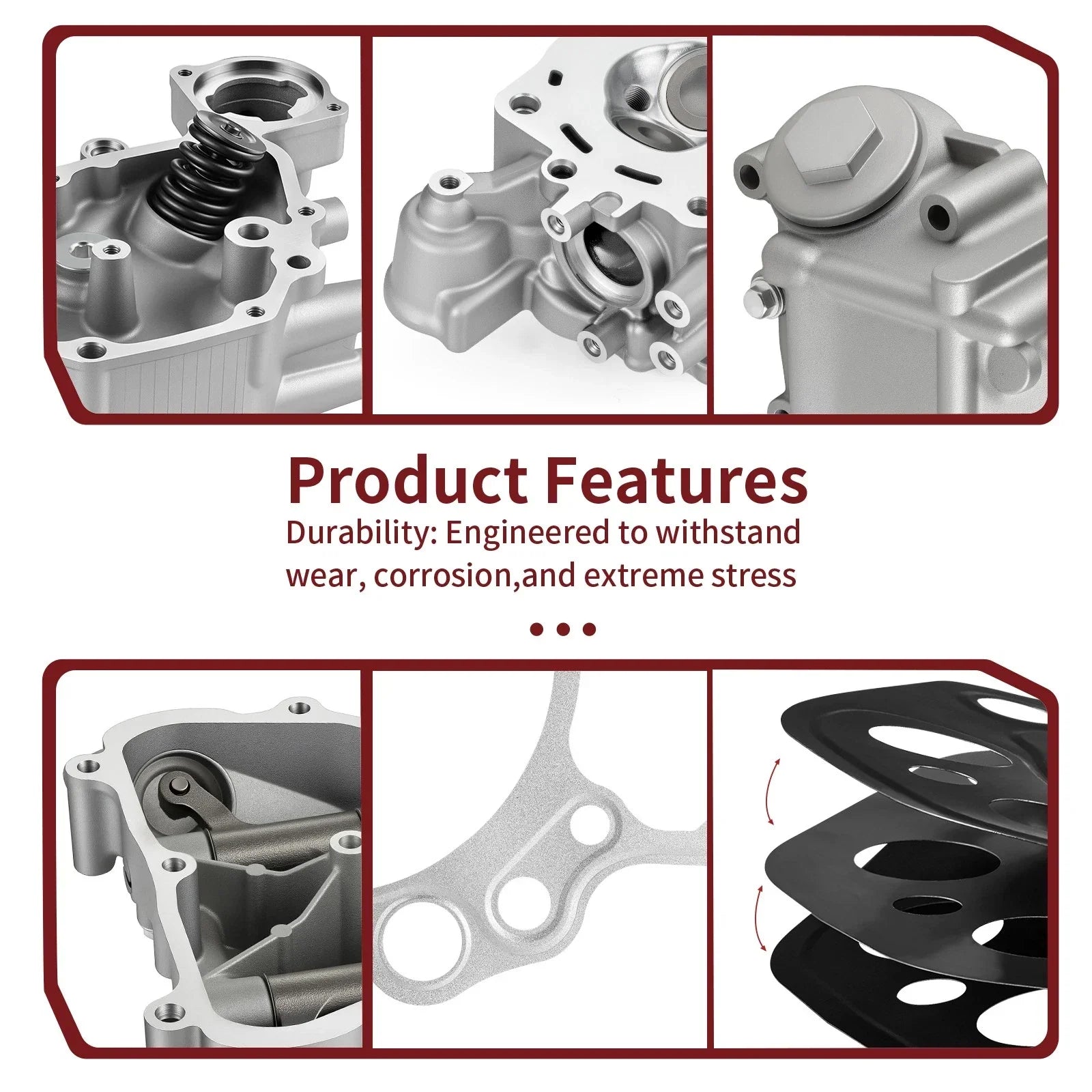 Cylinder Head & Cover & Top End Gaskets for Honda Rancher TRX 420 (2007–2014)