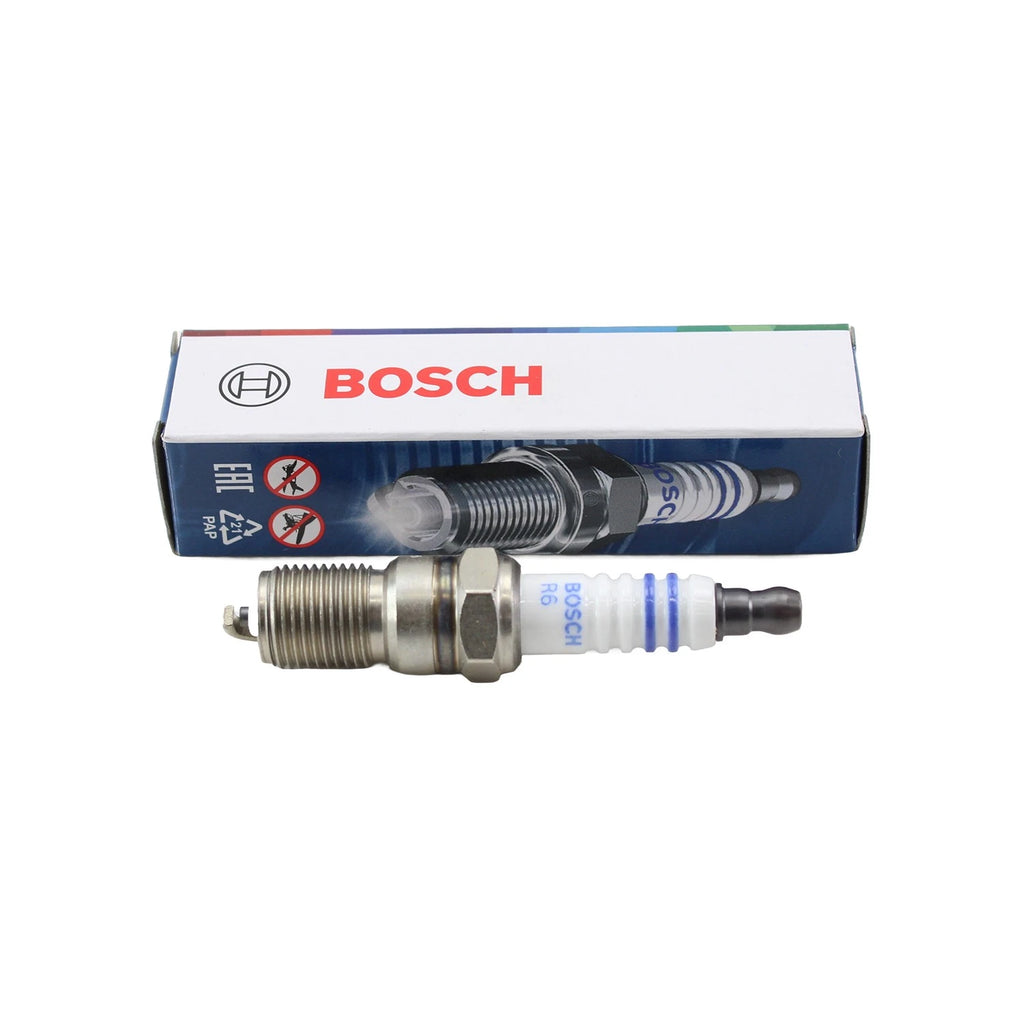 Spark Plug Set of 4 for Mercedes W201 190E (1984–1993) Bosch HR8DC