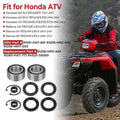 Front Wheel Bearings & Seals for Honda (91051-HA7-651, 91209-HN2-003, 91256-HM7-003)