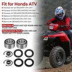 Front Wheel Bearings & Seals for Honda (91051-HA7-651, 91209-HN2-003, 91256-HM7-003)