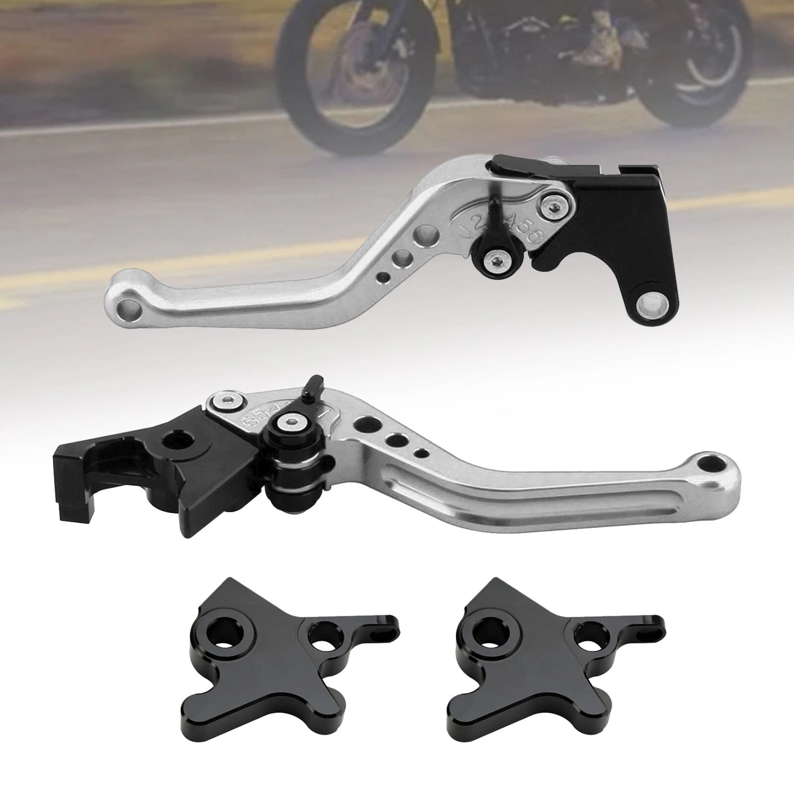 Short Clutch Brake Lever for Piaggio MP3 300 (2016–2018), MP3 350 (2018–2019)