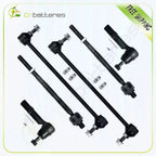 Set of 4 Tie Rod Ends + 2 Sway Bar Links for Saturn Outlook (2007–2010)