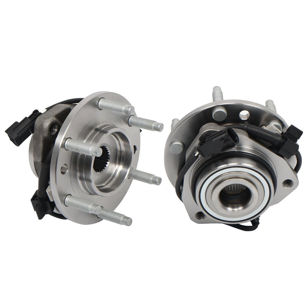 Set of 2 Front Wheel Hub Bearings for GMC Envoy, Chevy Trailblazer (2002–2009)