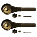 2X Moog Front Outer Steering Tie Rod Ends for Corvair Firebird Camaro (1962–1981)