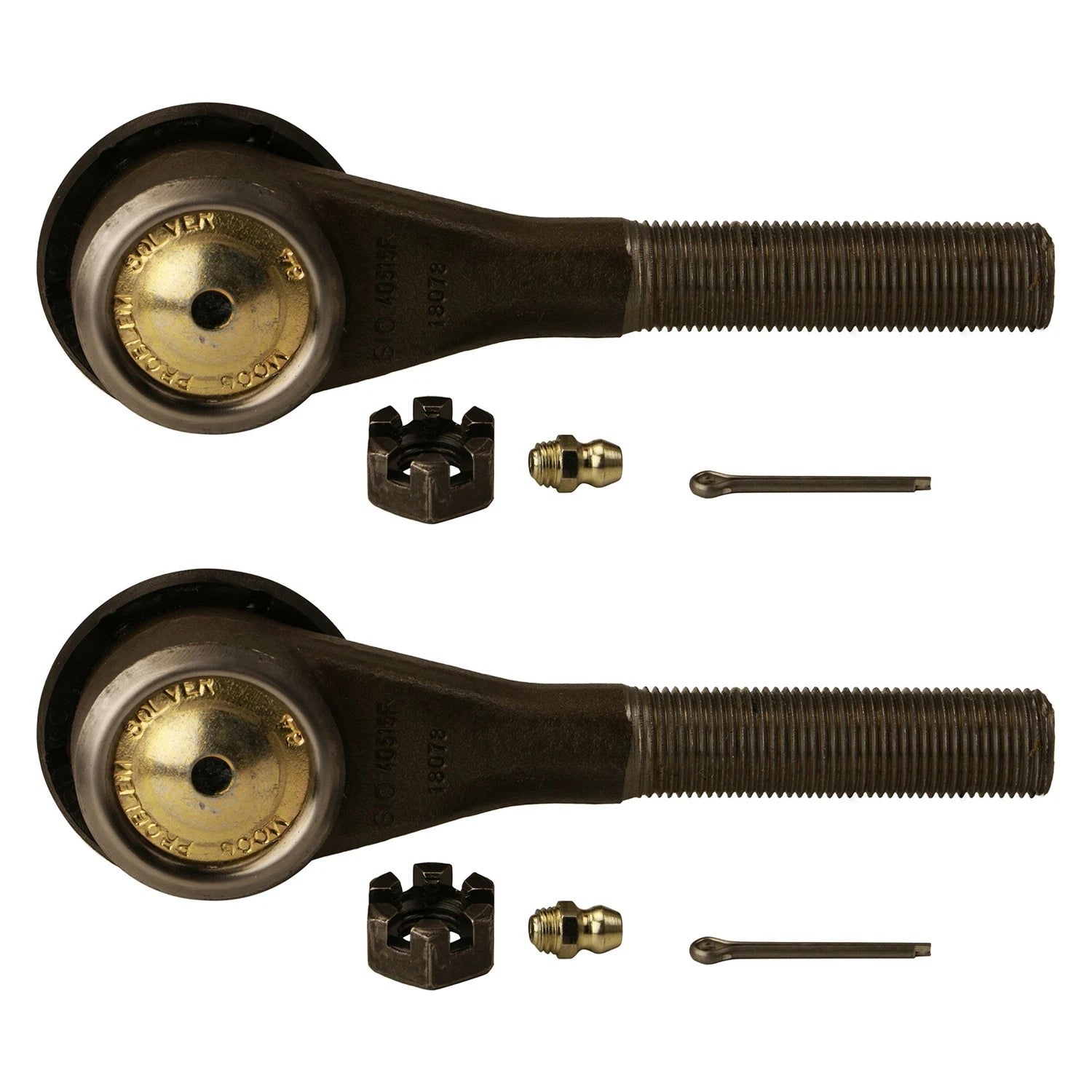 2X Moog Front Outer Steering Tie Rod Ends for Corvair Firebird Camaro (1962–1981)