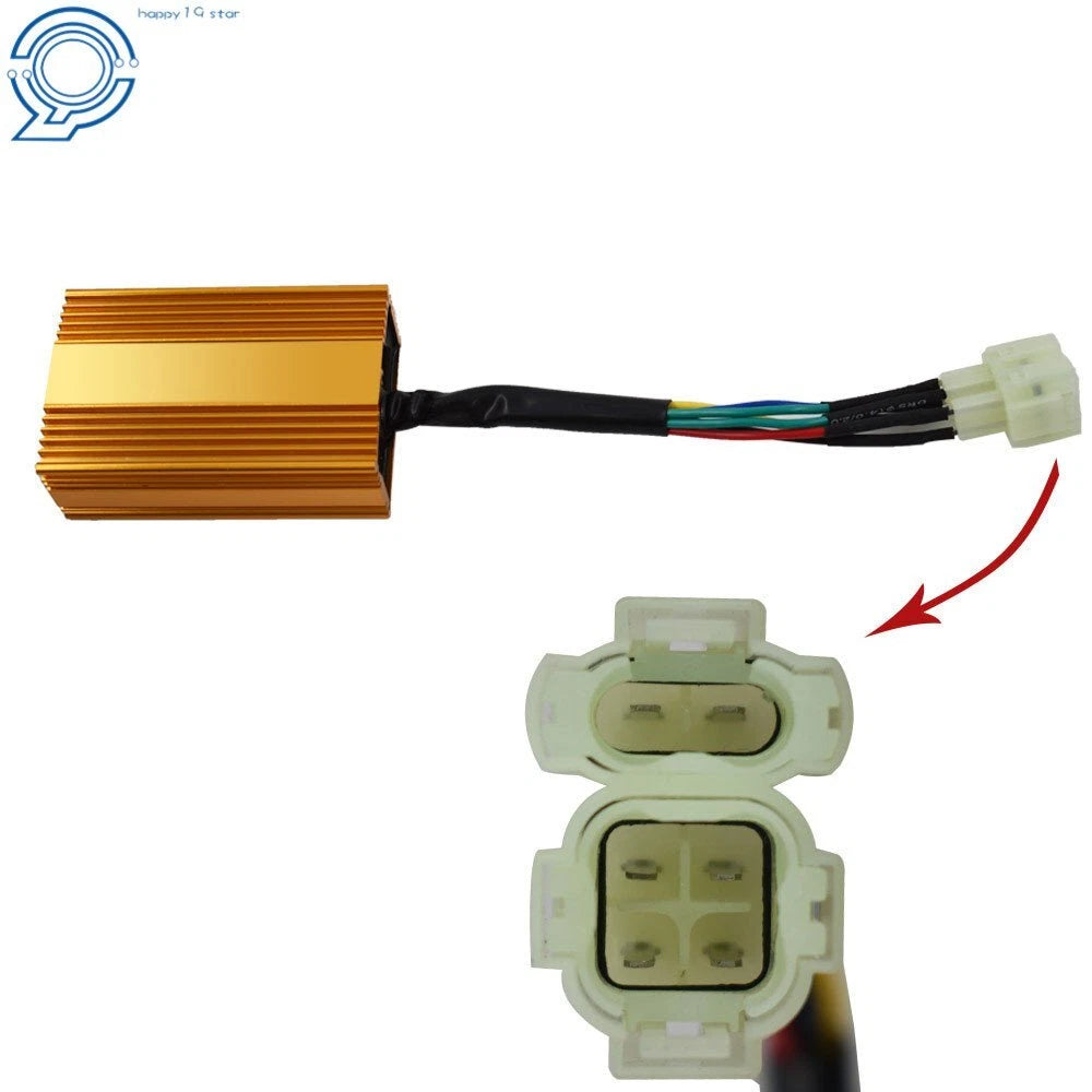 DC CDI Racing 6 Pin No Rev for GY6 CG125 150CC 250CC ATV (2000–2023)