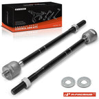 2X Front Inner Tie Rod End for Ford Contour Mercury Mystique (1995–2000)