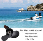 Boat Propeller for Mercury Outboard 60-125HP (13 1/4x17)