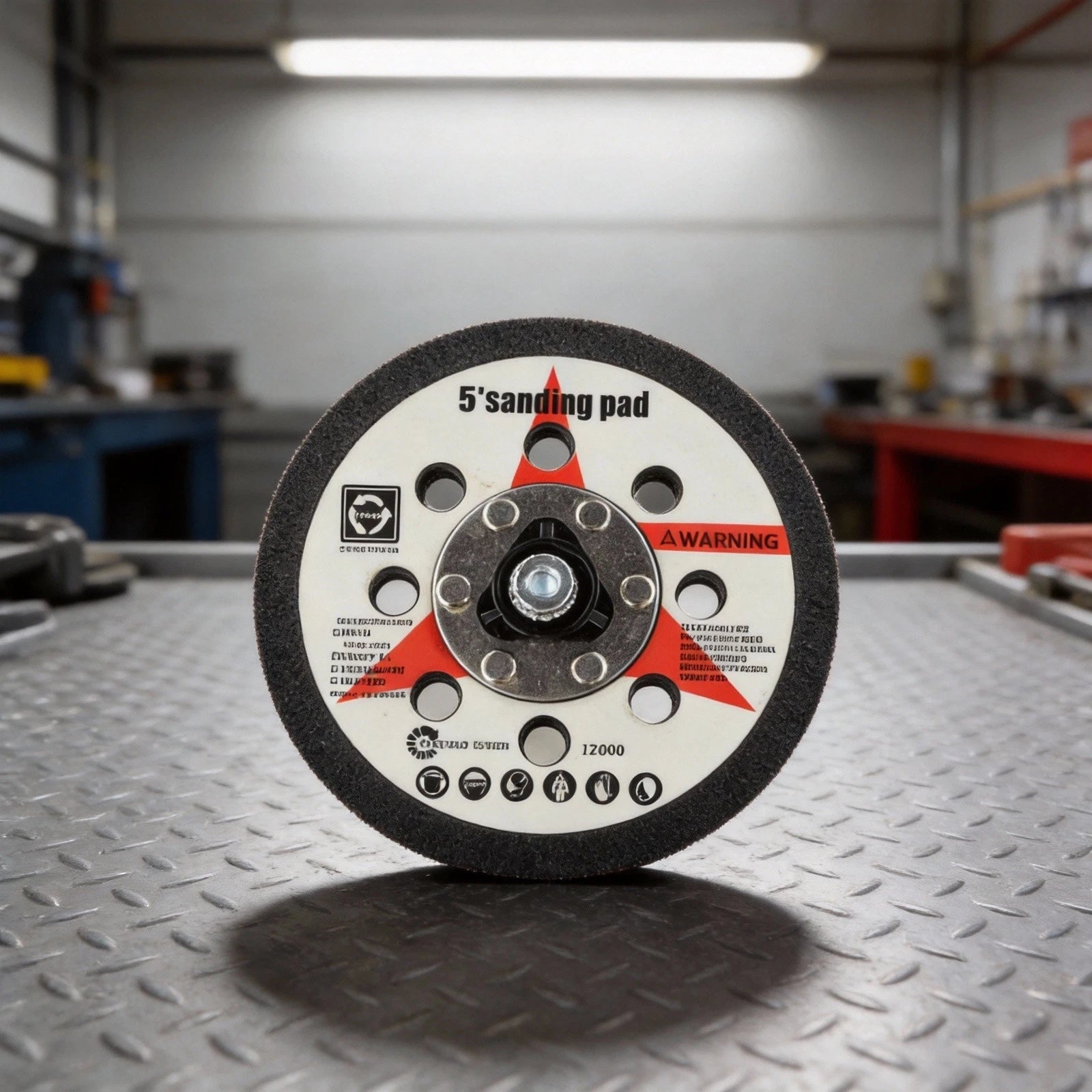 5-Inch Backing Pad for Woodworking Polishing Disc (Flexible)