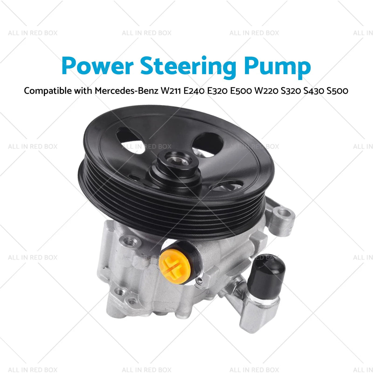Power Steering Pump for Mercedes W211 W220 E240 E320 E500 S320 S430 (2003–2006)