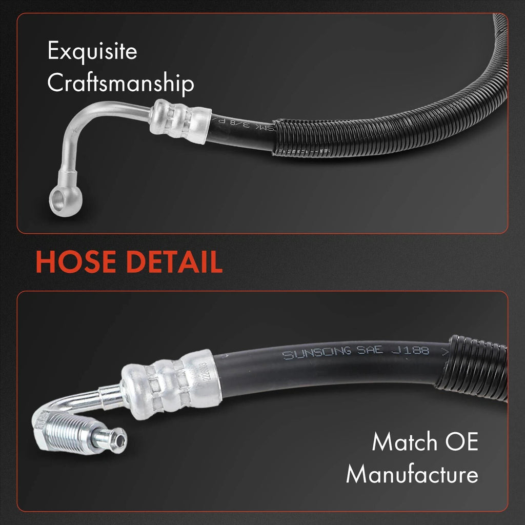 Power Steering Pressure Line Hose for BMW 525i 530i (2006–2007)