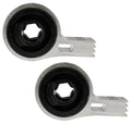 Set of 2 Front Lower Rearward Control Arm Bushings for Ford Lincoln MKS (2009–2016)