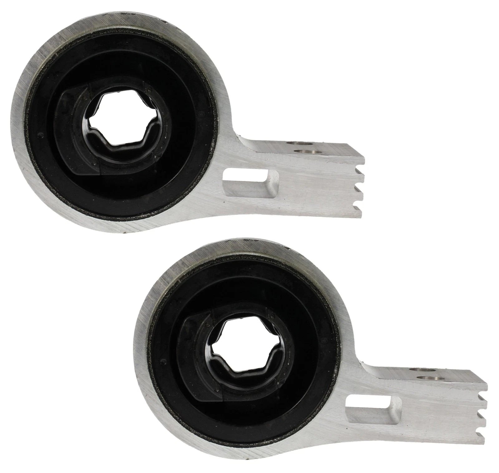 Set of 2 Front Lower Rearward Control Arm Bushings for Ford Lincoln MKS (2009–2016)