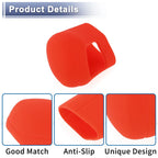 1 Pc Gear Shift Knob Cover Red Silicone for Toyota Camry (2018–2024)
