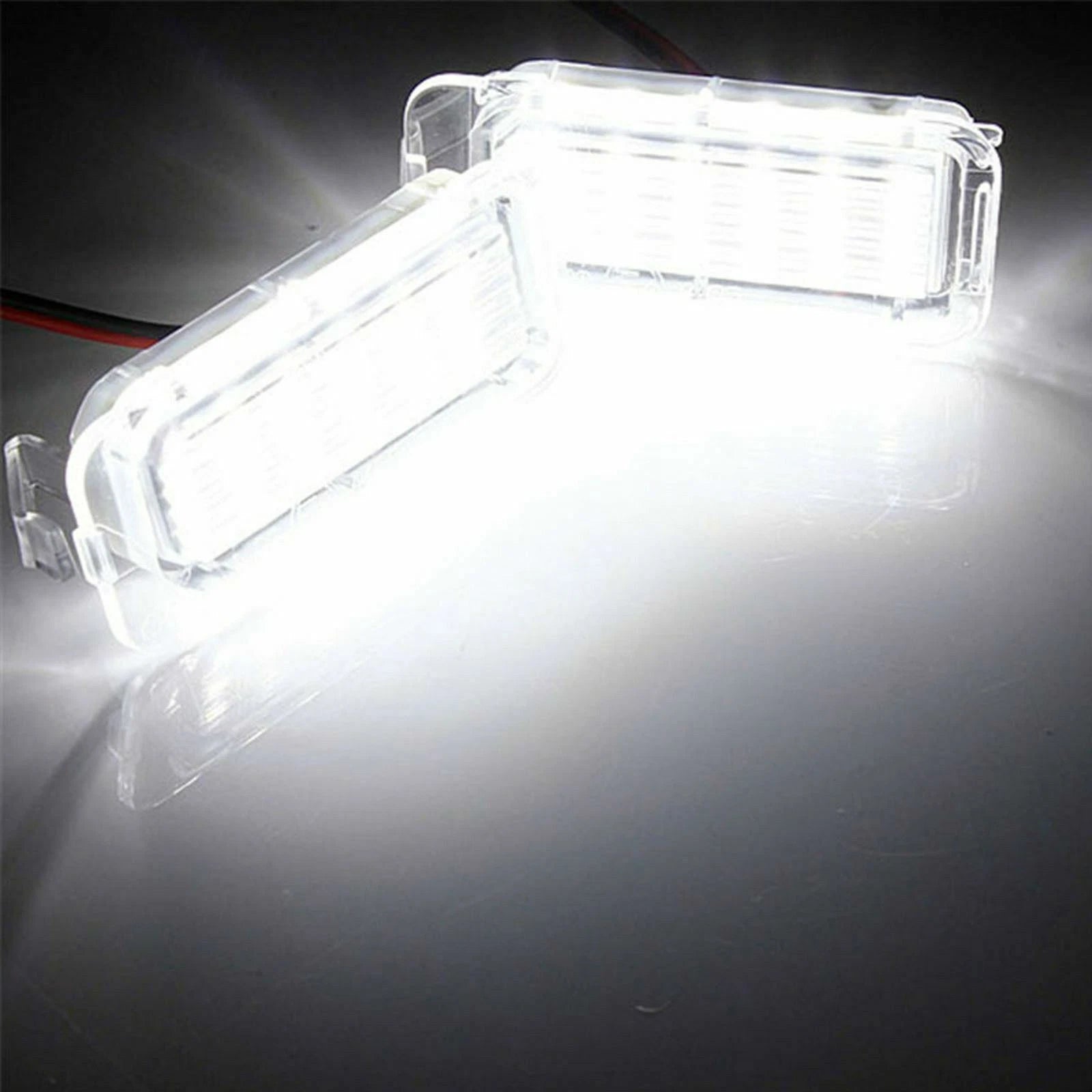18-SMD LED License Plate Lights for Ford Explorer, Escape, Fusion (2013-2019)