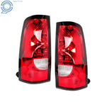 Pair Tail Lights for Chevy Silverado 1500 2500 3500 (2003-2006)