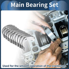 Main Bearing Set No. 1221521B00 for Nissan Micra (1982–1989) 10 Pcs