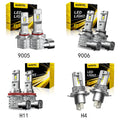 Set of 2 H11 LED Headlight Bulbs for High/Low Beam