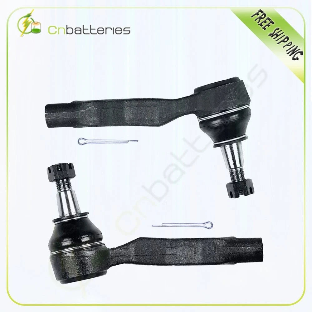 2X Front Lower Rearward Tie Rod Ends for Nissan 350Z/G35 (2003–2009)