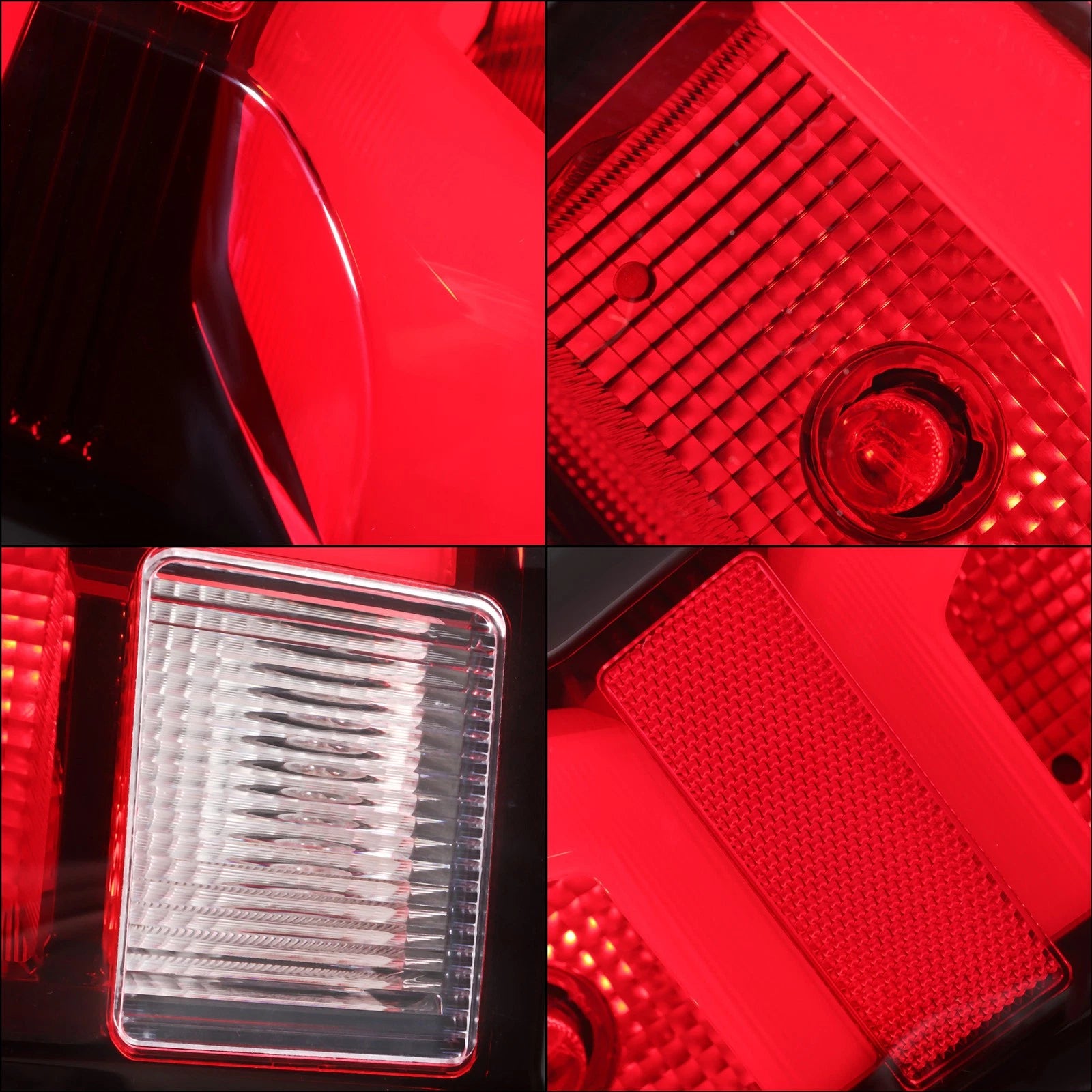 Right Side Tail Light Assembly for Chevrolet Colorado (2023â2025) LED Black Red